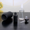 China manufacturer frosted essential oil glass dropper bottle 40ml